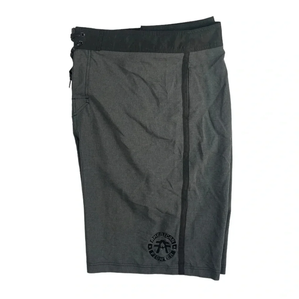 SH383 Men’s American Fighter MMA Fighter Surfer Stretch Board Shorts 40